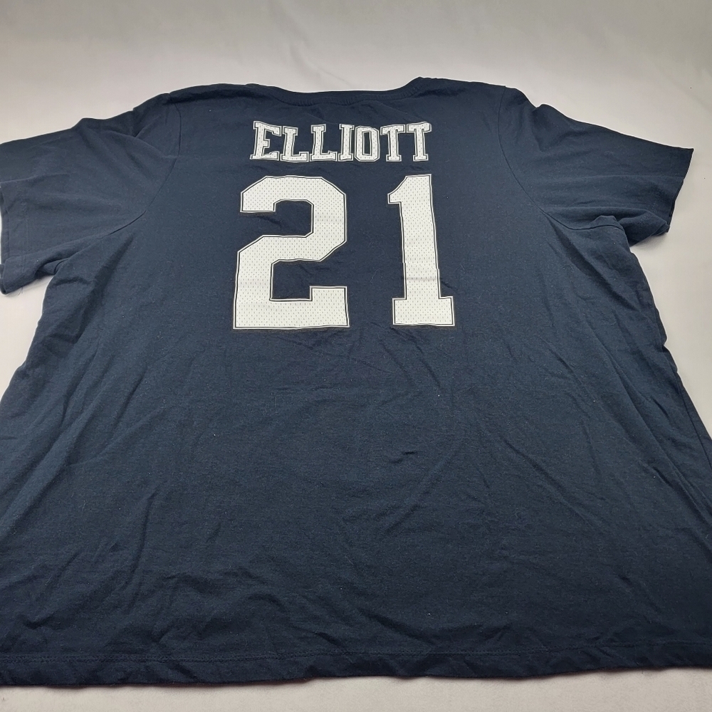 NWT NFL Cowboys Her Style Elliott‎ tshirt with jersey #s - Picture 4 of 6